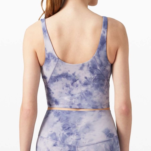 Lululemon Align tank iced iris diamond dye Sz 6 - Picture 7 of 8